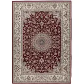 Dutch XXL Wasbaar Vloerkleed | Tapijt | Dunya | Medaillon | Rood | 120x170 cm