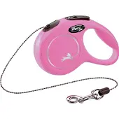 Flexi New Classic Cord - Rollijn Katten - New Classic Cat Koord Xs Roze