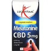 Lucovitaal Melatonine CBD 5mg 30 tabletten