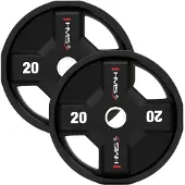 HMS Polyurethaan gewichtsschijf TPC20 Olimpijski | Maat 20 kg