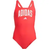 Adidas Sportieve badmode 'Collegiate' rood / wit