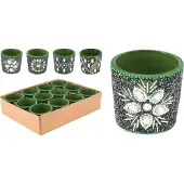 Home & Styling Theelichthouder 6cm m.kralen multicolor