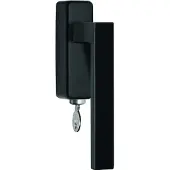 Formani Basics BSQ2-DKLOCK-O draaikiepgarnituur afsluitbaar - mat zwart