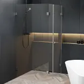 Riho Scandic X204 douchecabine rechts 90x90cm chroom