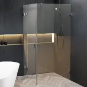 Riho Scandic X203 douchecabine links 120x90cm chroom