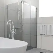 Riho Ocean O203 douchecabine rechts 120x100cm chroom