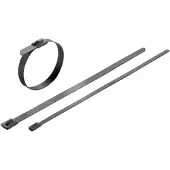 Weidmuller 1015220000 SCT-C 4.6/100 Kabelbinder 100 mm 4.6 mm Zilver Met coating 100 stuk(s)
