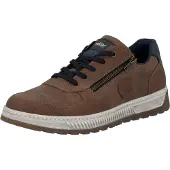 Rieker Sneakers laag marine / bruin