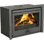 Dovre 2220I Inzethaard met strakke glasdeur