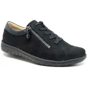 Hartjes 162.0825/99 wijdte G Veterschoenen | Maat 7 Dames Zwart