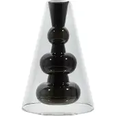 Tom Dixon Bump Cone vaas Black