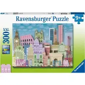 Ravensburger Puzzel - 300 Bakstenen - Kaart van Europa - - OneSize - Puzzels