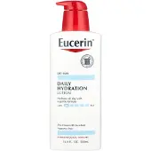 Eucerin , Dagelijks Hydratatie Lotion, Geurloos, 16.9 fl oz (500 ml)