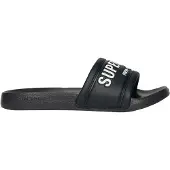 Superdry Strand-/badschoen 'City Luxe' zwart / wit