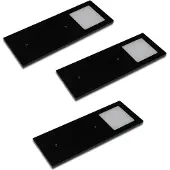 Hera Eco Pad F Ledset Dynamic LED set van 3 spots zwart