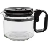 Nordic Quality 352723, Kan, Universeel, AEG Aroma Time AEG KF: 1010, 1013, 1014, 1023 AEG KF: 1026, 1050, 1064, 1066 Braun Aromaster 12 /..., Zwart, Transparant, 15 kopjes, 1 stuk(s)