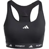 Adidas Sport bh 'TECHFIT' zwart / wit