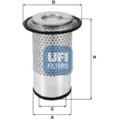Ufi 27.555.00 Luchtfilter