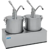 Saro Dubbele sauzenpomp 2 x 5 Liter
