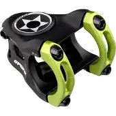 Spank Split Stuurpen Ø31.8mm 0°, zwart/groen 43mm 2020 Stuurpennen