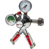 Ich-zapfe Reduceerventiel, drukregelaar CO2 - Premium Micro Matic 2-lijnen