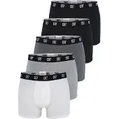 Cr7 - Cristiano Ronaldo Boxershorts donkergrijs / grijs gemêleerd / zwart / wit