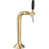 Ich-zapfe Tapzuil, goudkleurig, 1-regelig, elegant, "Topkwaliteit!" (Pakket prijs)