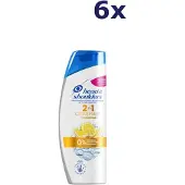 Head & shoulders - Shampoo - Citrus Fresh - 2in1 - 270ml x 6