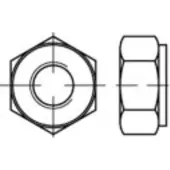 Toolcraft 137624 Zeskantmoeren M33 DIN 2510 Staal 1 stuk(s)