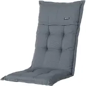Madison Tuinkussen Madison Rib Grey Hoge Rug