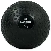 Matchu Sports Slam ball 3kg - Zwart - Rubber