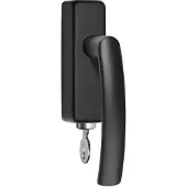 Formani Basics LB14-DKLOCK-O draaikiepgarnituur afsluitbaar linksdraaiend - mat zwart