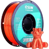 Esun - eSilk-PLA Filament, 1.75mm, Red - 1kg