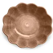 Mateus Oyster schaal 16x18 cm Cinnamon
