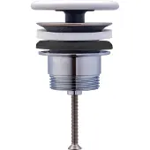 Duravit - Niet-afsluitbare afvoerplug 1 1/4, wit 0050750000