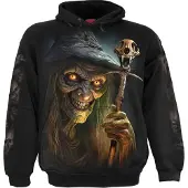 Spiral Trui met capuchon - Witch's Brew - Hoodie - S tot XXL - voor Mannen - zwart | Maat L