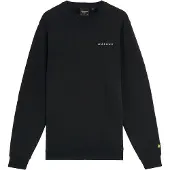 Lyle & Scott Loopback Geborduurd Ronde Hals Sweatshirt - Blauw