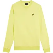 Lyle & Scott Ronde Hals Sweatshirt - Geel