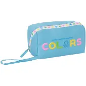 Safta Schoolpennenzak Benetton Spring Hemelsblauw 22 x 10 x 10 cm