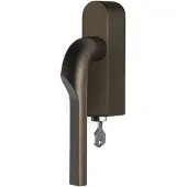 Formani Rivio by Gensler GL100-DKLOCK-O draaikiepgarnituur afsluitbaar rechtsdraaiend - brons