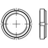 Toolcraft 149928 Kruisgleufmoeren M17 3 mm Staal Galvanisch verzinkt 10 stuk(s)