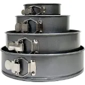 Krumble Springvormen set van 4 - Diameter 26, 24, 18 en 12 cm