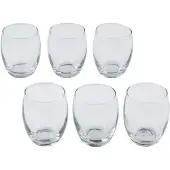 Alpina 18x Drinkglazen transparant 350 ml - Sapglazen - Waterglazen