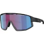 Bliz - Zonnebrillen - Vision Matt Black Nano Optics Nordic Light Begonia Violet W Blue Multi voor Unisex - Zwart