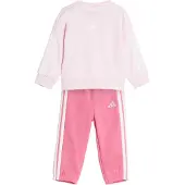 Adidas Trainingspak 'Essentials' rosa / pitaja roze / wit