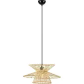 Markslöjd Hanglampe , Duplici, Hout, Woonkamer, Bamboe