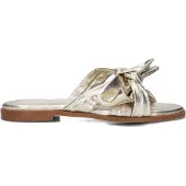 Stefano lauran Dames Slippers 24153 - Goud - Maat 37