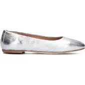 Notre-V Dames Ballerina's 08-311 - Zilver - Maat 37