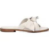 Stefano lauran Dames Slippers 24153 - Wit - Maat 39