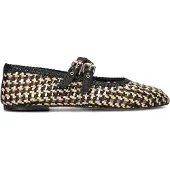 Inuovo Dames Ballerina's D47001 - Zwart - Maat 41